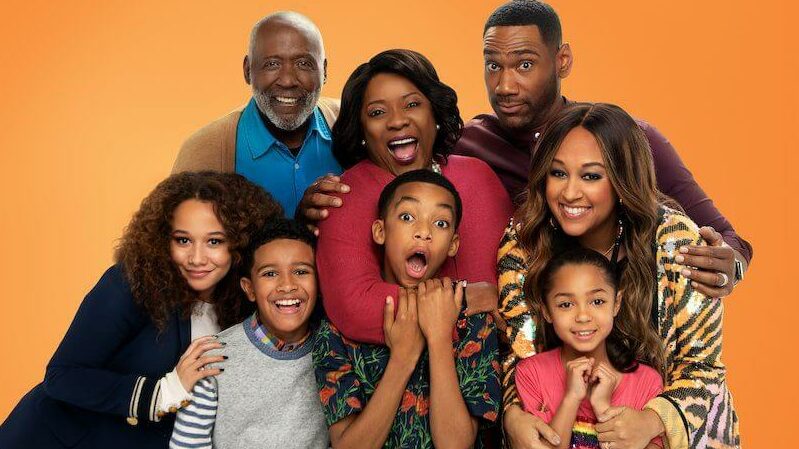 The cast of "Family Reunion"