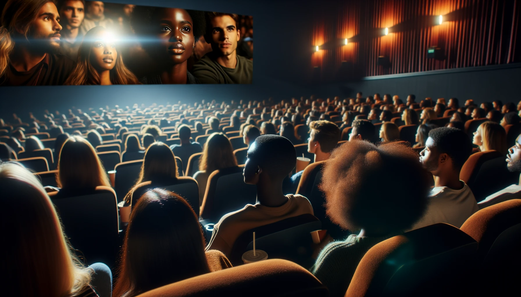 Black viewers watching a new black movie of 2023