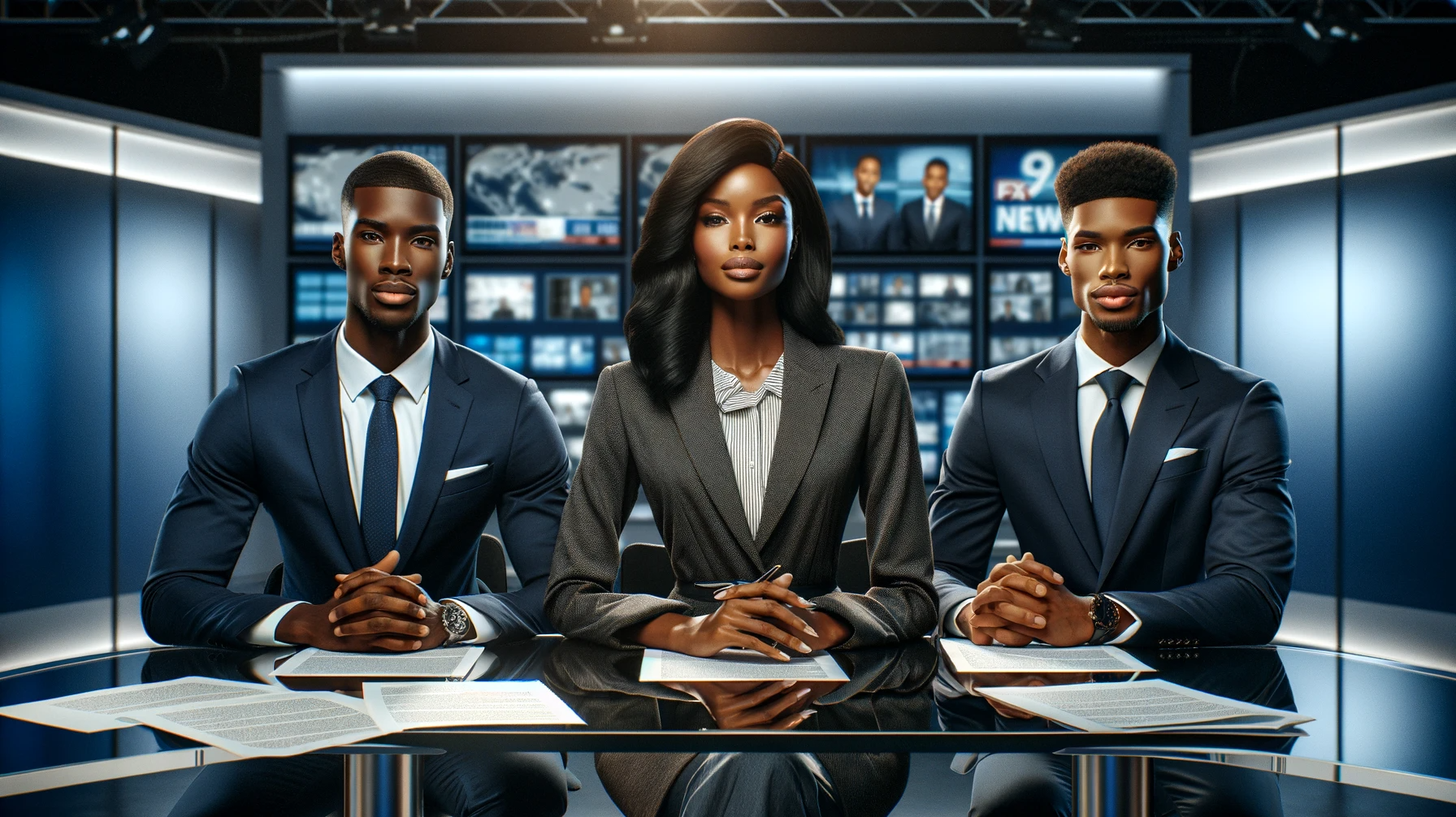 The Black News Anchors Shaping TV Journalism