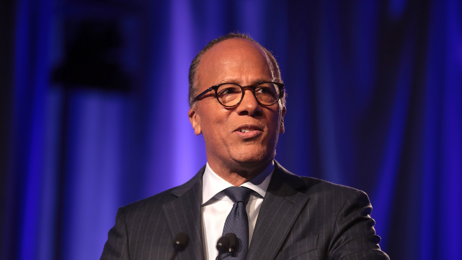 Lester Holt, Black News Anchor